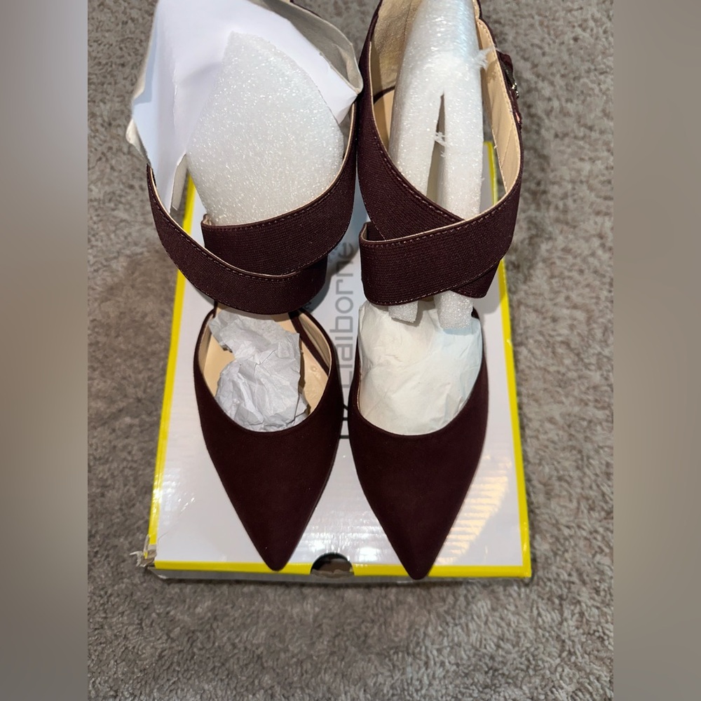Liz Claiborne Wine colored Heels